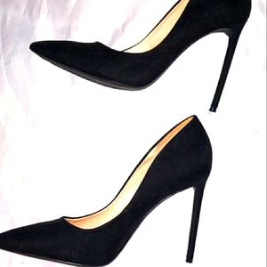 Black stilettos